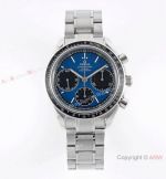 Swiss Copy Omega Speedmaster Racing Co-Axial Blue Dial Steel watch for Men